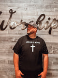 Jesus is king tee