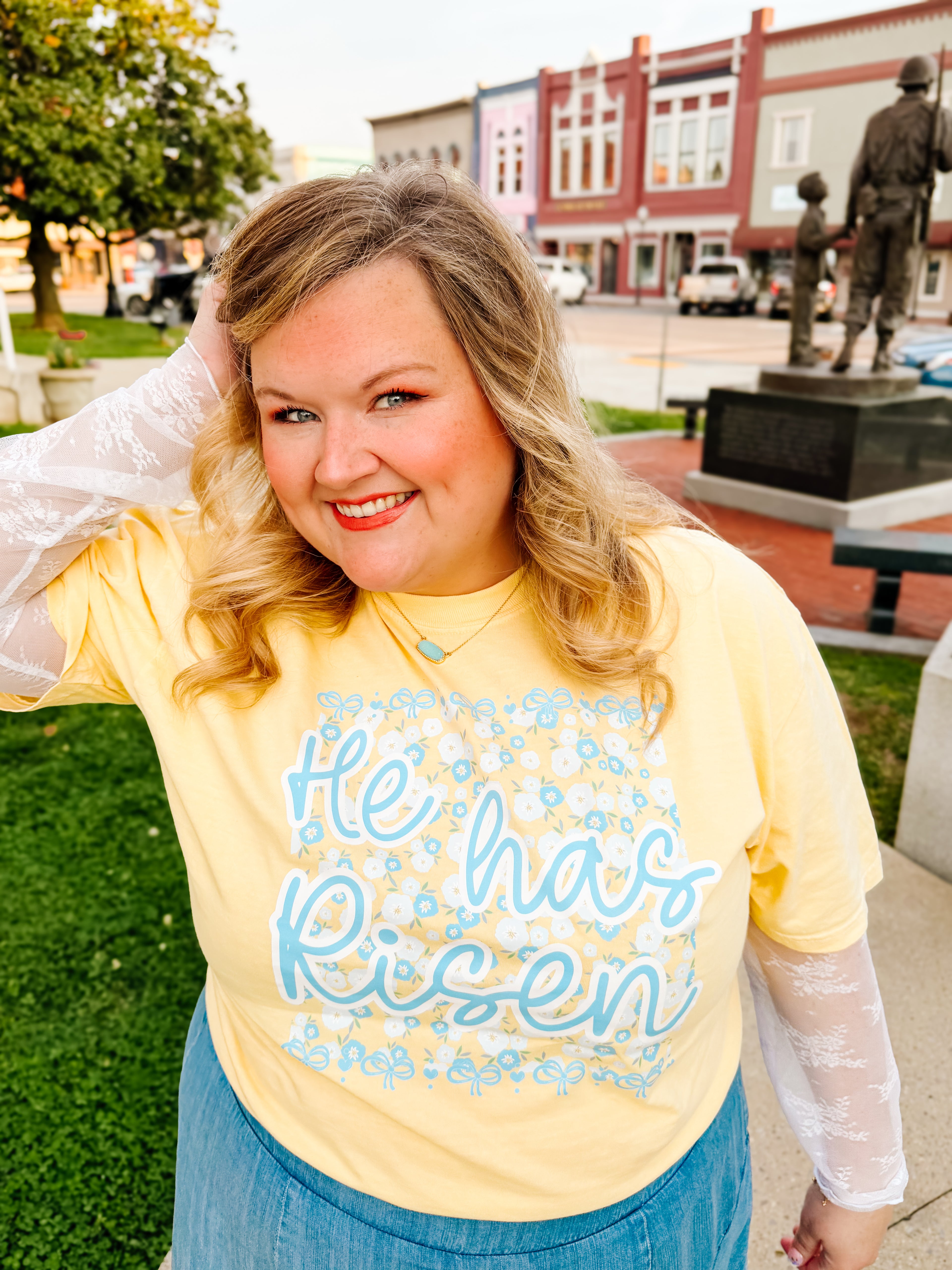 He Has Risen Butter Graphic T-shirt or Sweatshirt