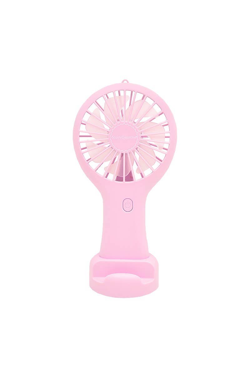 Beauty Creations BCF01 Portable Fan Feeling Fresh Pink - 6pc