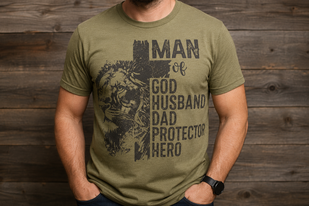 Man of God tee