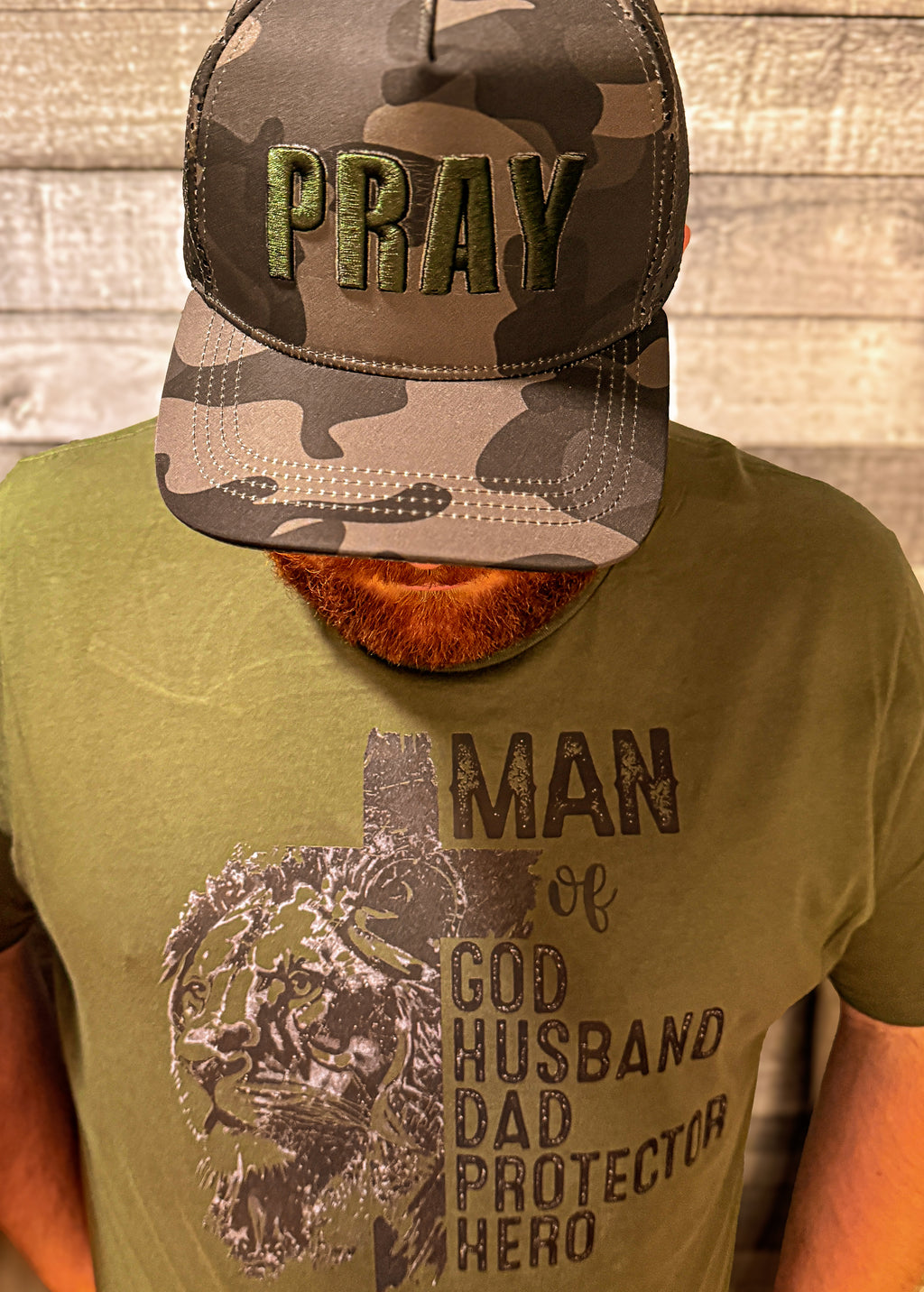 Pray- Camo Hat